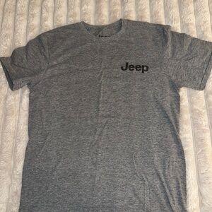 Jeep Charcoal Heather Men's Tee